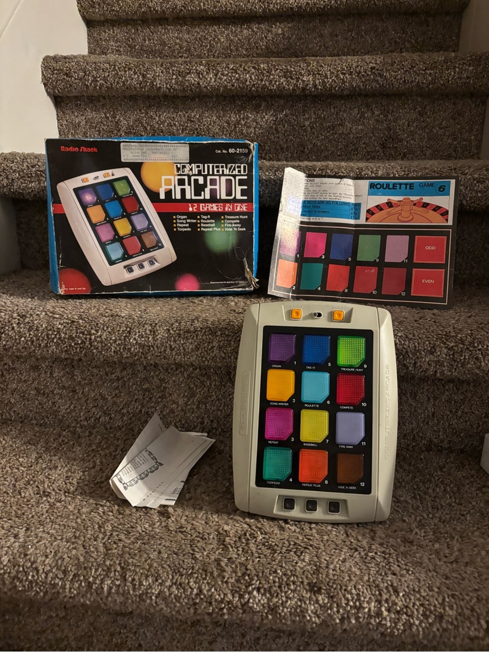 Computerized Arcade Handheld Game - Multicolor